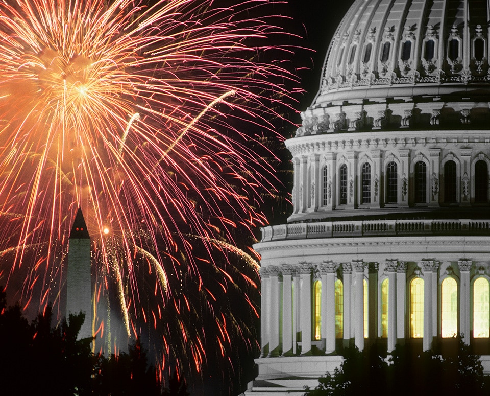 Fourth of July in Washington DC